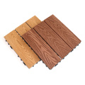 Composite Wood Deck Tile WPC Exterior Floor Tile for Outdoor Balcony Terrace